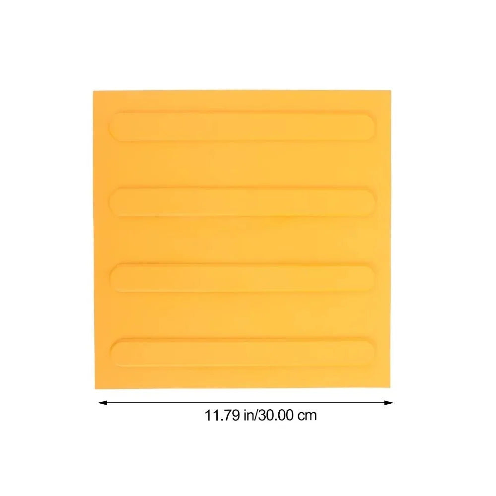 PVC Tactile Paving Blind Road Brick Self-Adhesive Floor Stickers Tactile Paving Tiles Nixie