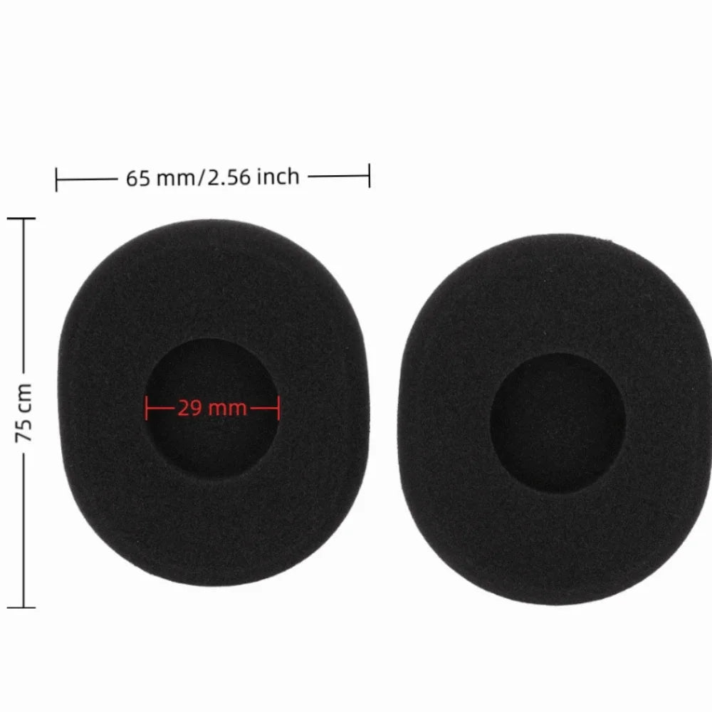 8-Pack Memory Foam Ear Pads Replacement for Logitech H800 Headphone Ear Pads Nixie