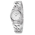 Timetti Women's Gold Retro Quartz Watch | Stainless Steel Women's Quartz Watch Nixie Silver