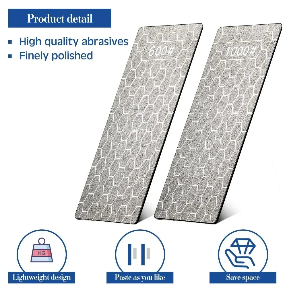 Knife Sharpening Stone Whetstone with Honeycomb Base & Nonslip Knife Sharpening Stone Nixie