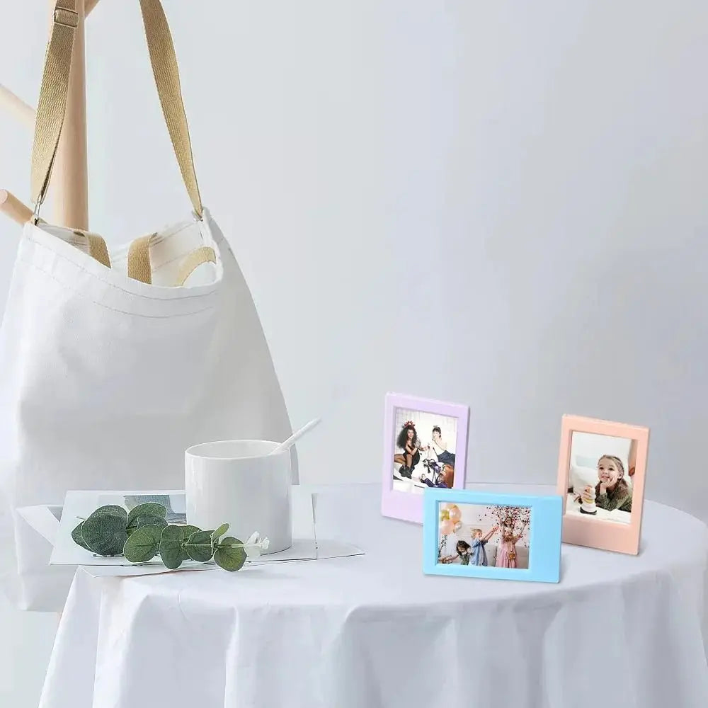 Instax Mini Vertical Photo Frame – Colorful 3-Inch Picture Holder Mini Photo Frame Nixie