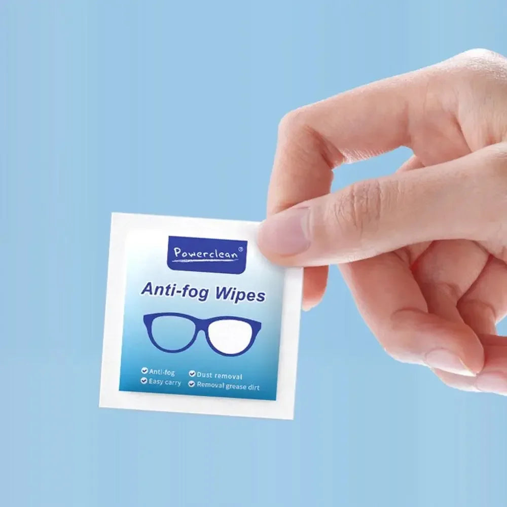 100Pcs Disposable Anti-Fog Lens Wipes – Glasses & Screen Cleaner Lens Cleaning Wipes Nixie