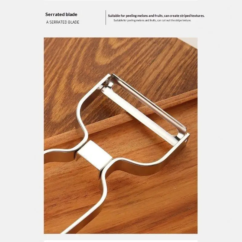 Stainless Steel Vegetable Peeler – Dishwasher Safe | 1/2/3 Pcs Vegetable Peeler Nixie