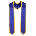 Black Graduation Stole Sash – Unisex Academic Honor Stole