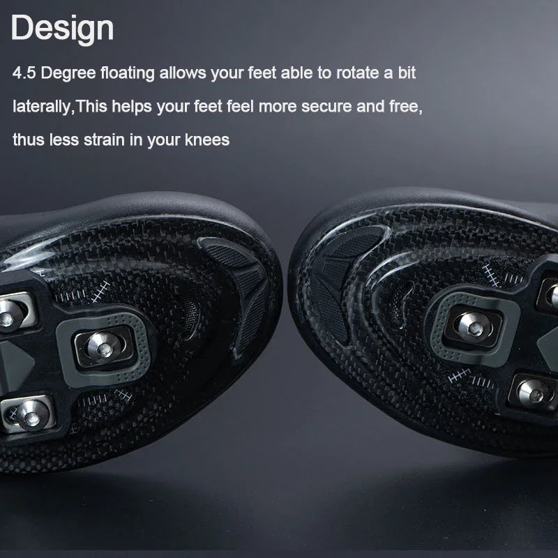 Road Cycling Cleats 4.5° Float Self-Locking LOOK KEO Compatible Cycling Pedal Cleats Nixie
