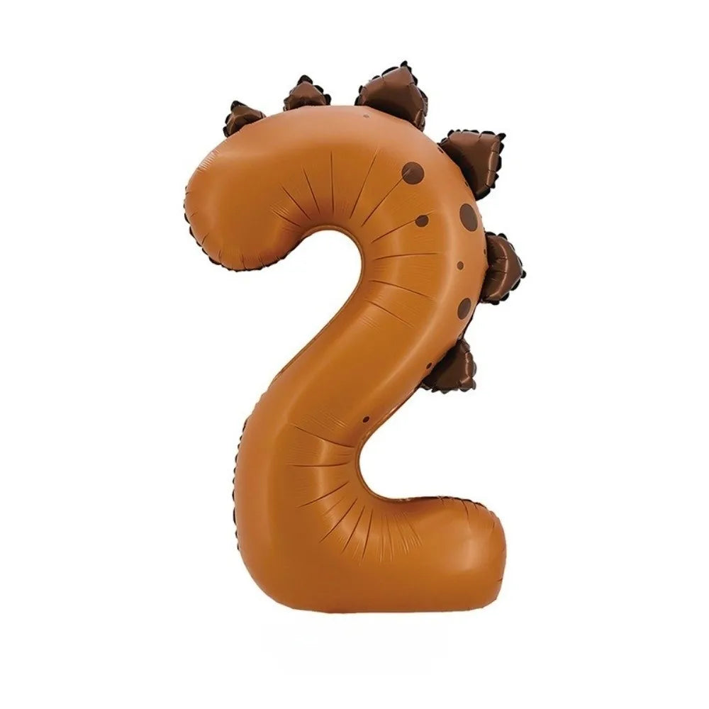 Matte Finish Number Foil Balloons – Birthday Party Decor