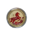 2026 Year of the Horse Chinese Lucky Coins | Metal Souvenir Commemorative Coin Nixie A1