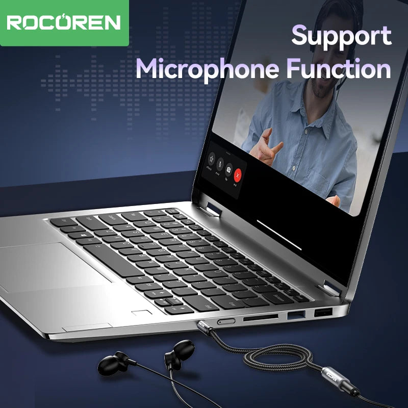 Rocoren 3.5mm AUX Audio Extension Cable Male to Female AUX Audio Cable Nixie