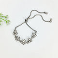 Adjustable Flower Crystal Bracelet – Women's Elegant Jewelry Crystal Bracelet Nixie XL0538-2