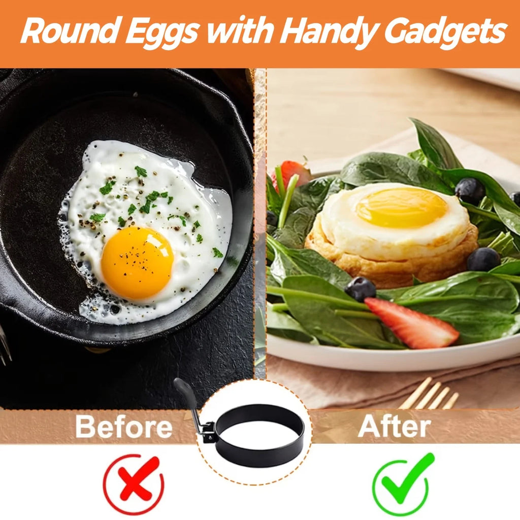 7-Cup Silicone Non-Stick Pancake & Egg Maker Mold