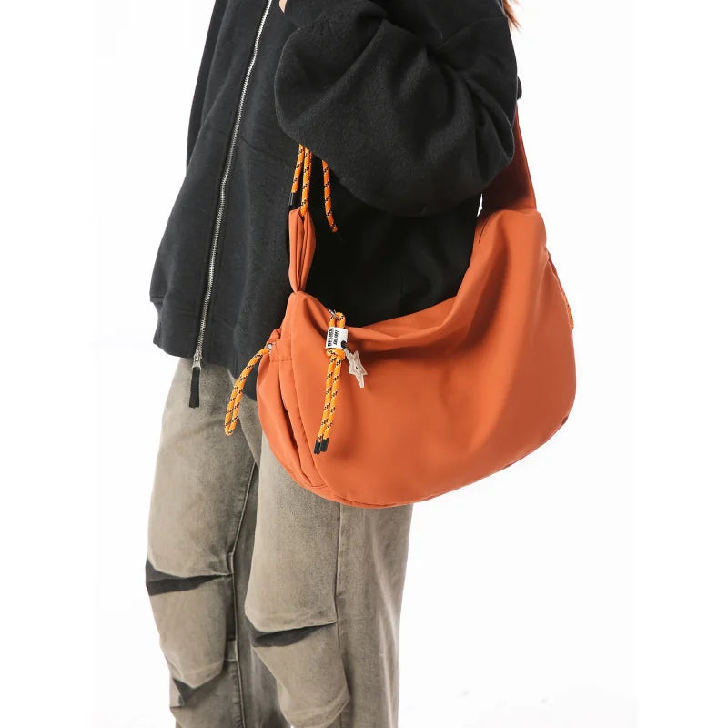 Nixie Dumpling Crossbody Bag – Nylon Shoulder Bag for Women Crossbody Shoulder Bag Nixie