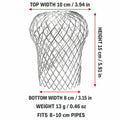 Metal Mesh Gutter Drain Cover – Leaf & Debris Filter Guard