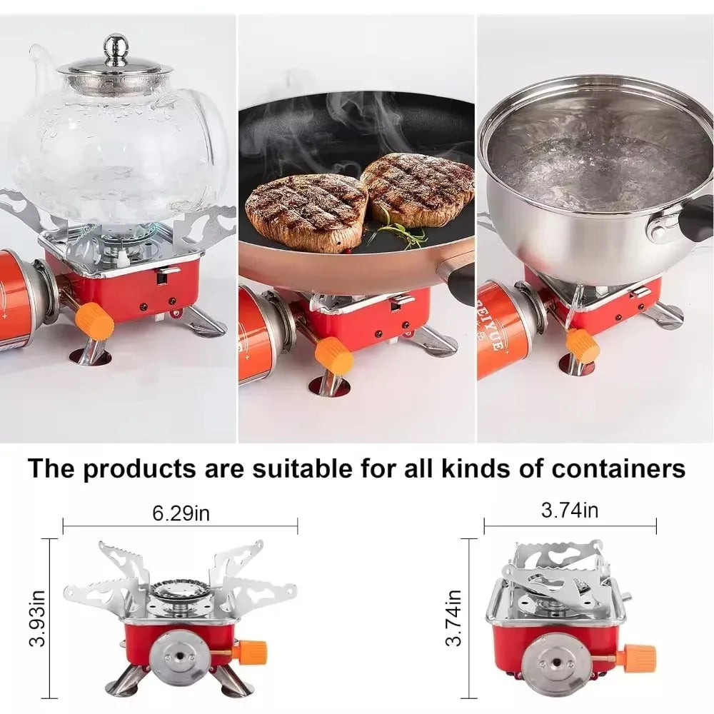 Collapsible Camping Stove with Piezo Ignition | Pocket Rocket Camping Stove Nixie