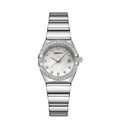 REBIRTH Luxury Women's Quartz Watch – Waterproof & Luminous Women's Quartz Watch Nixie Silver