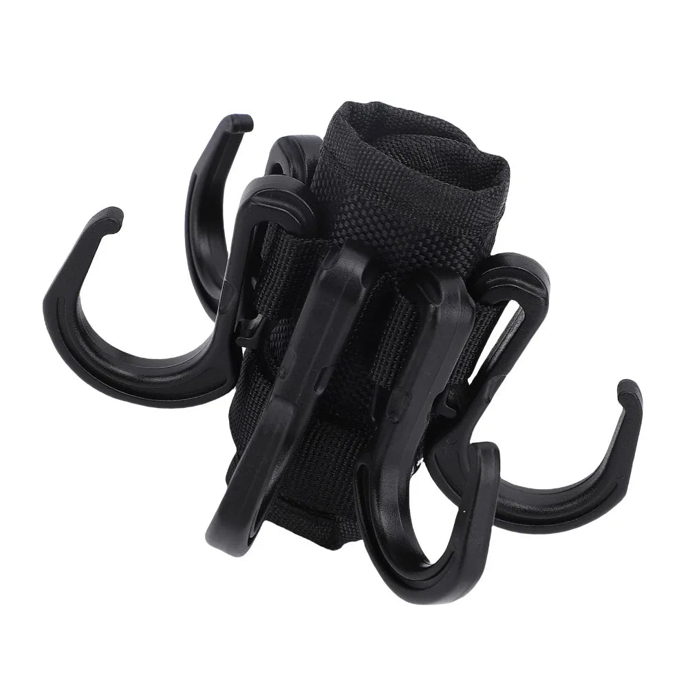 Beach Umbrella Hook with 6 Detachable Hooks | Anti-Slip Strap