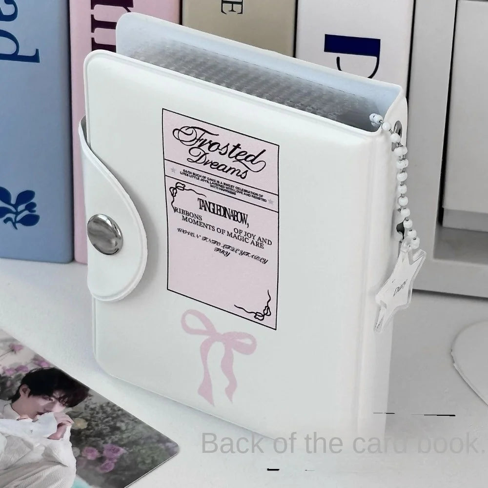 Japanese Mini Card Album 3" – 16-Page PVC Photocard Collect Book Card Collect Album Nixie