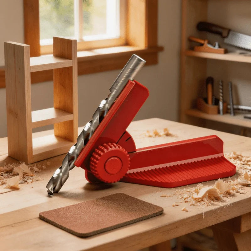 5-Angle Adjustable Drilling Guide Rail | Precise 0°–90°