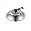 Stainless Steel Wok Lid 30–36cm | Visible Glass Pot Cover Wok Pan Lid Nixie 30cm