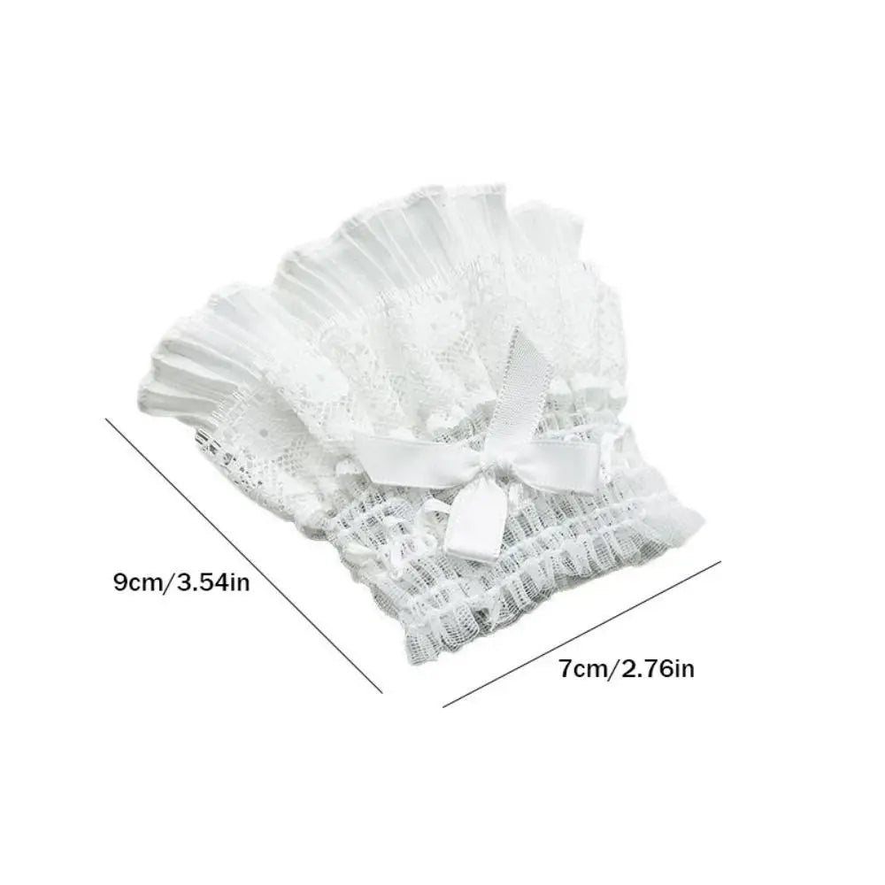 Victorian Lace Ruffle Detachable Wrist Cuffs | Fake Sleeves Detachable Wrist Cuffs Nixie