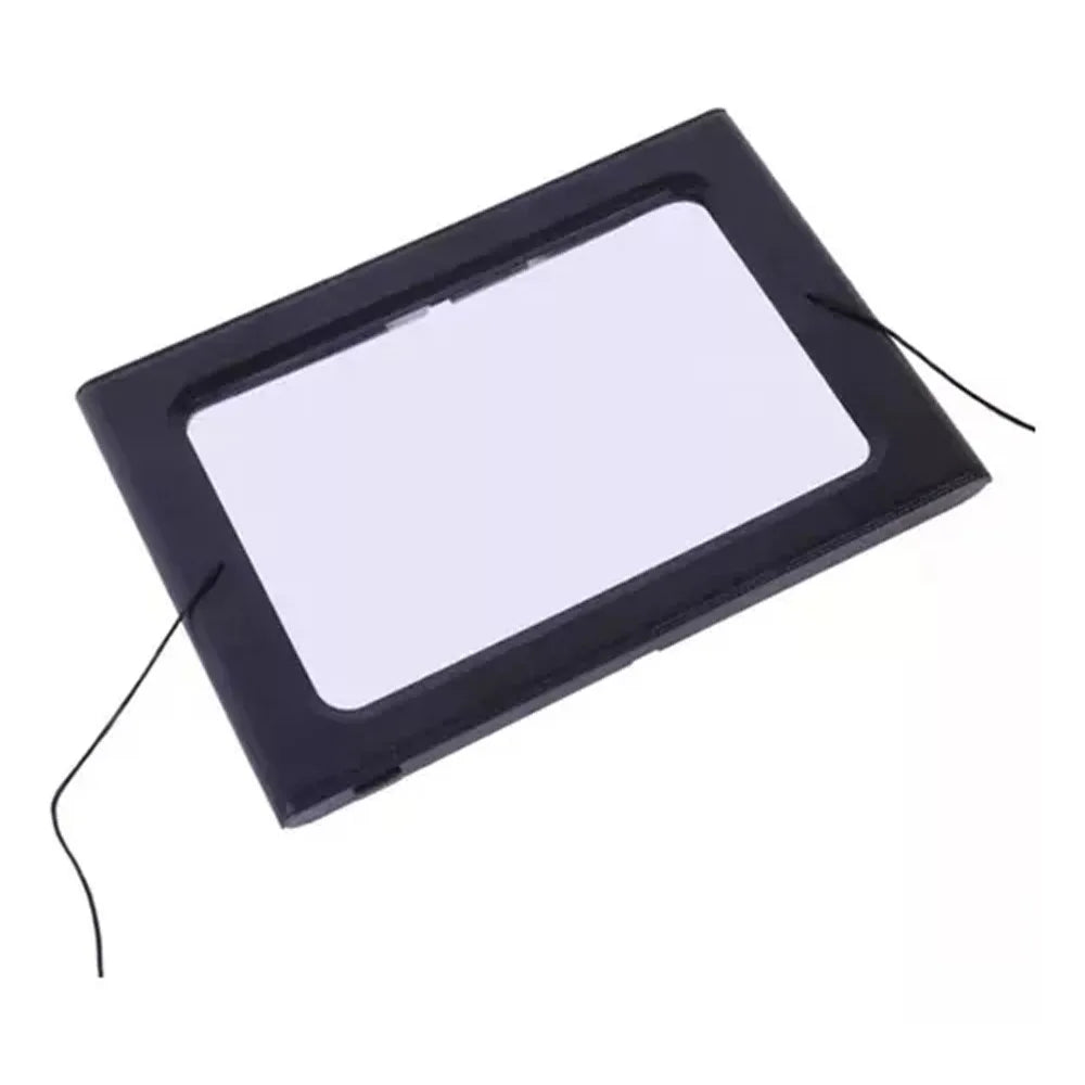 4X LED Full-Page Reading Magnifier with Light for Seniors LED Reading Magnifier Nixie