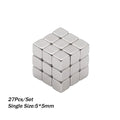 27pcs Cat Eye Magnet Cube Set – 9D/5D Nail Gel Polish Tool Nail Art Tool Nixie 27pcs