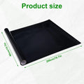 Black Aquarium Background Static Cling Film | 30cm & 40cm Aquarium Background Film Nixie 40X200cm