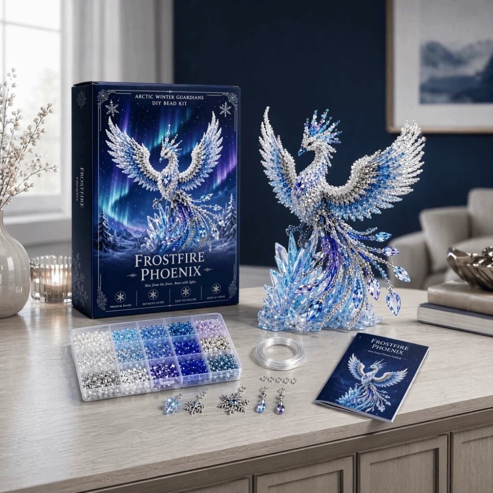 3D Beaded Animal Kit – DIY Glass Bead Craft Set for Beginners DIY Bead Craft Kit Nixie