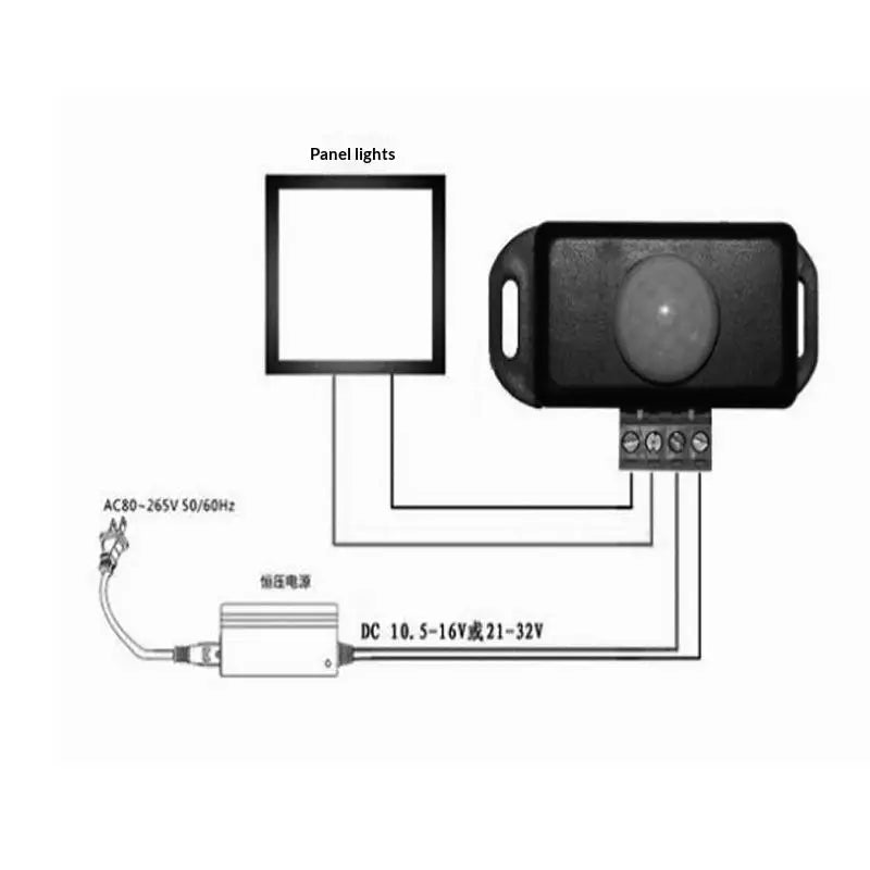 DC 12V 24V PIR Motion Sensor Switch for LED Strip Lights