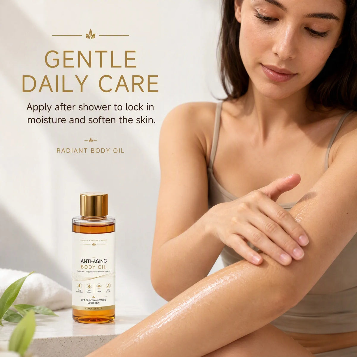 Nixie Firming Body Oil – Hydrating & Smoothing Skin Care Body Oil Nixie