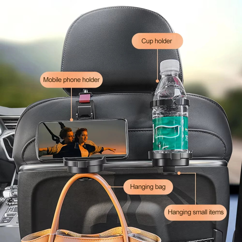 3-in-1 Car Cup Holder Air Vent Mount & Phone Organizer Car Cup Holder Nixie