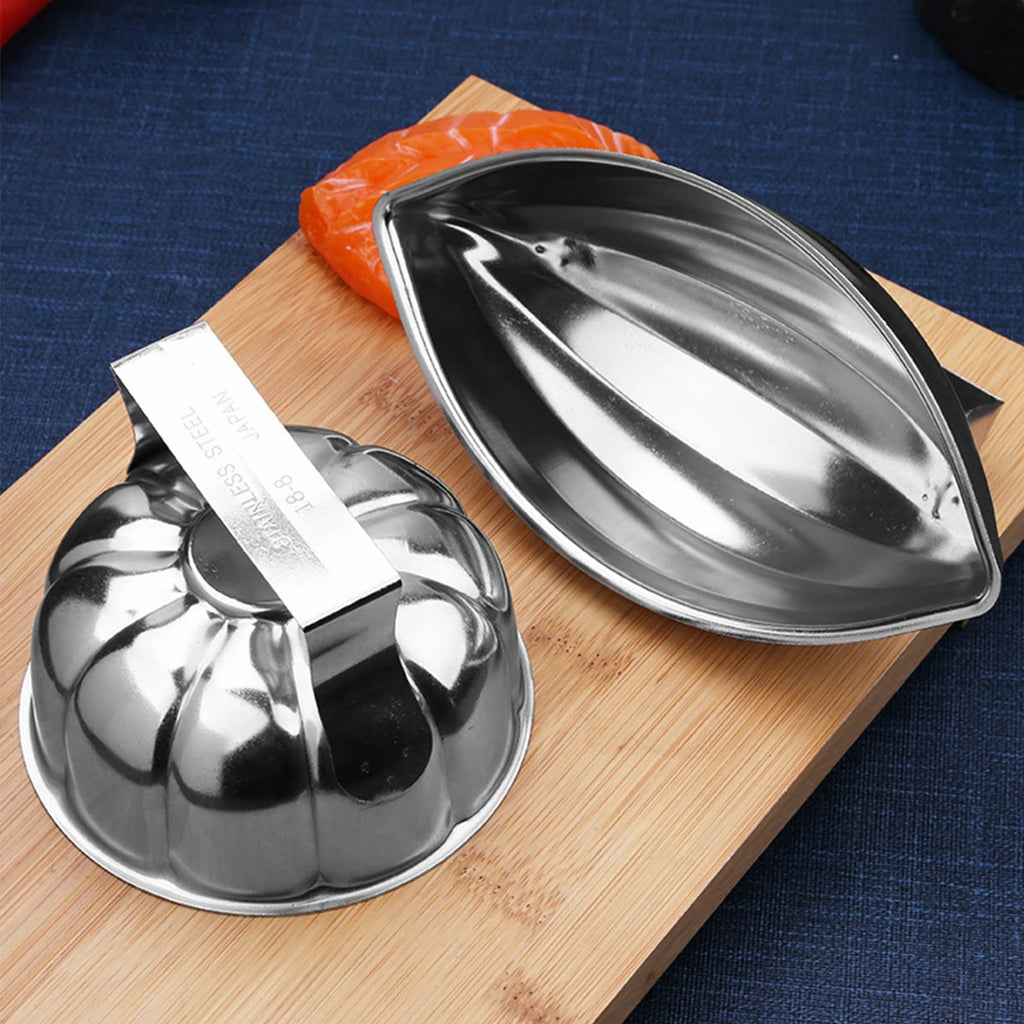 Pumpkin Onigiri Mold – 304 Stainless Steel Rice Ball Shaper Rice Ball Mold Nixie
