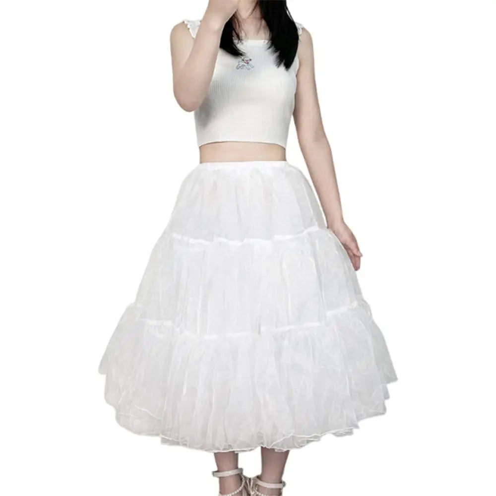 Lolita Petticoat Crinoline Underskirt – Cosplay & Bridal Petticoat Underskirt Nixie