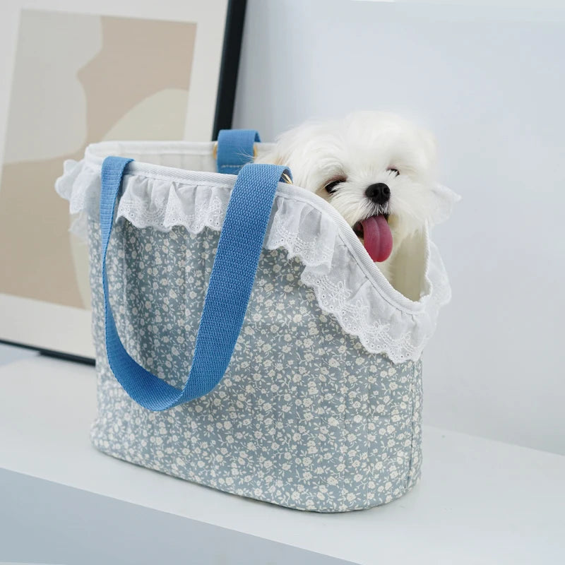 Small Dog Carrier Backpack – Breathable Cotton Pet Sling Bag Pet Carrier Backpack Nixie