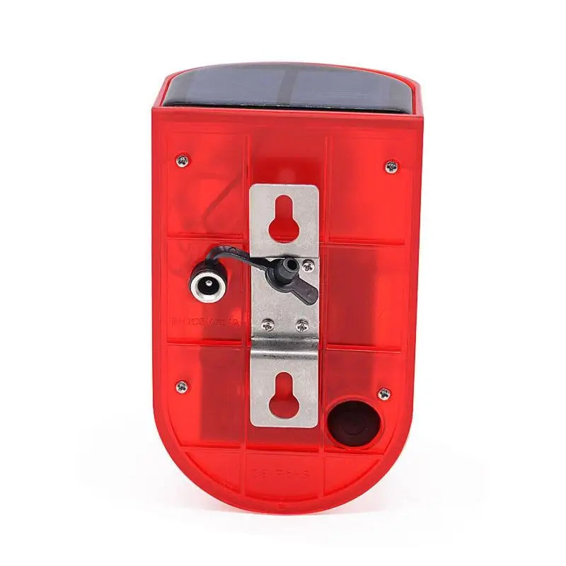 Solar Motion Alarm Light – Siren, Strobe & Animal Deterrent IP65 Solar Security Alarm Nixie