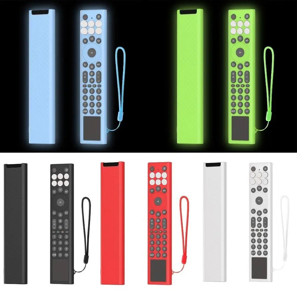 Silicone Remote Cover with Lanyard for Hisense ERF6A66