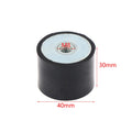 DD Style Rubber Anti-Vibration Mount Female Thread M4 M5 M6 M8 Rubber Vibration Mount Nixie 40x30mm M8