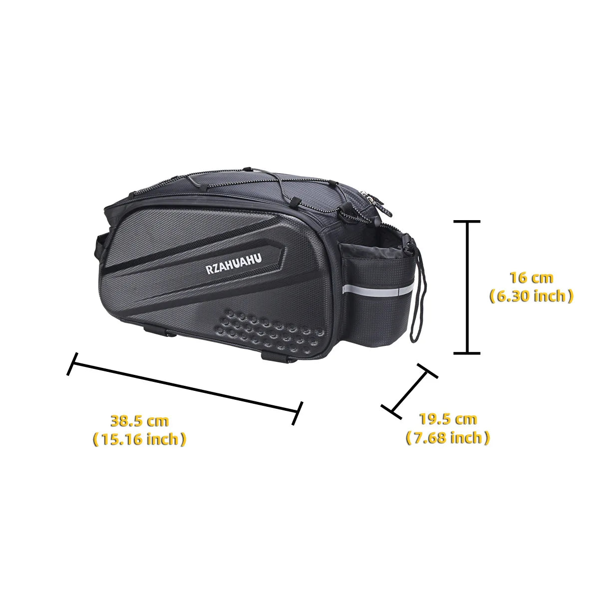 BUCKLOS Large Waterproof Bicycle Saddle Trunk Bag | Big Capacity Bicycle Trunk Bag Nixie BAG