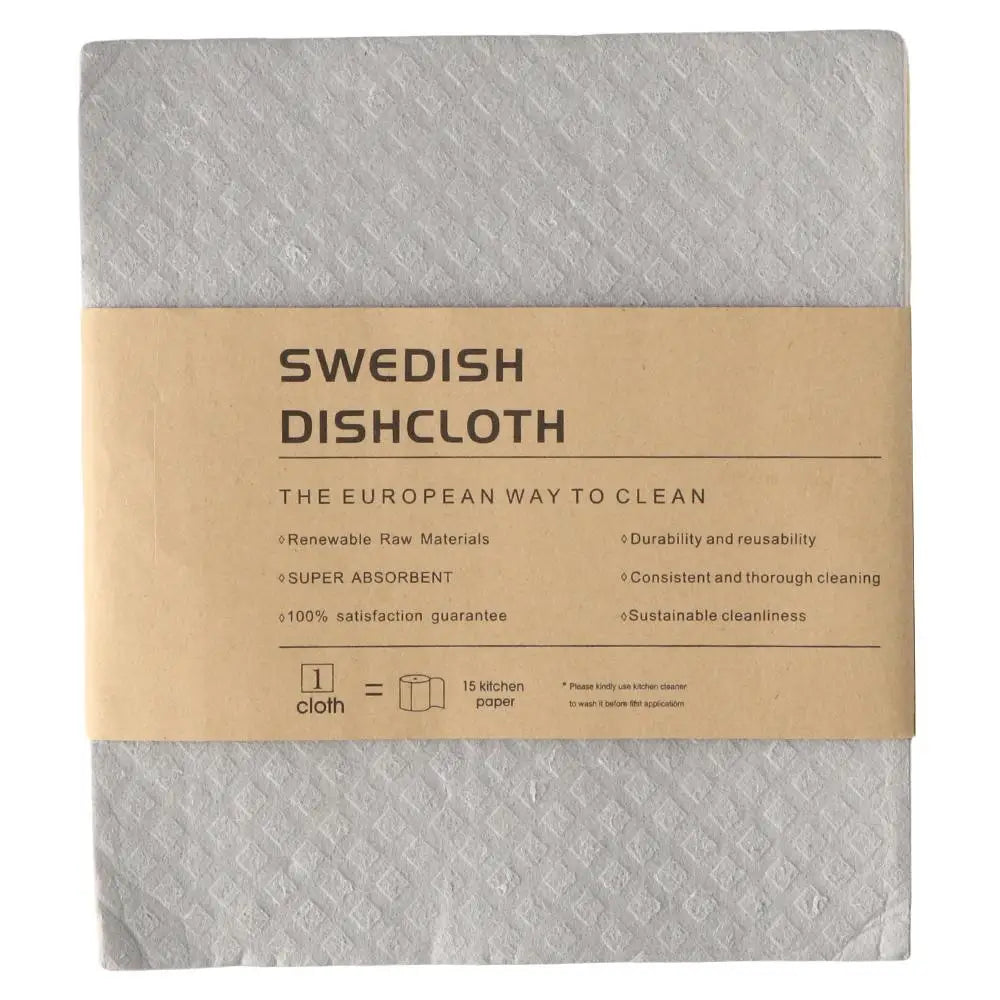 10-Pack Reusable Cellulose Sponge Dishcloths | Swedish Kitchen Cloths Reusable Dishcloths Nixie