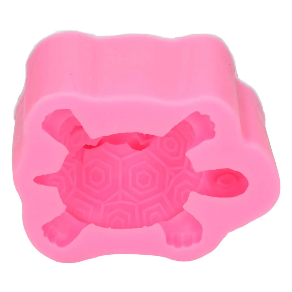 Pink Silicone Turtle Mold – Food-Grade Fondant Baking Mold Silicone Baking Mold Nixie