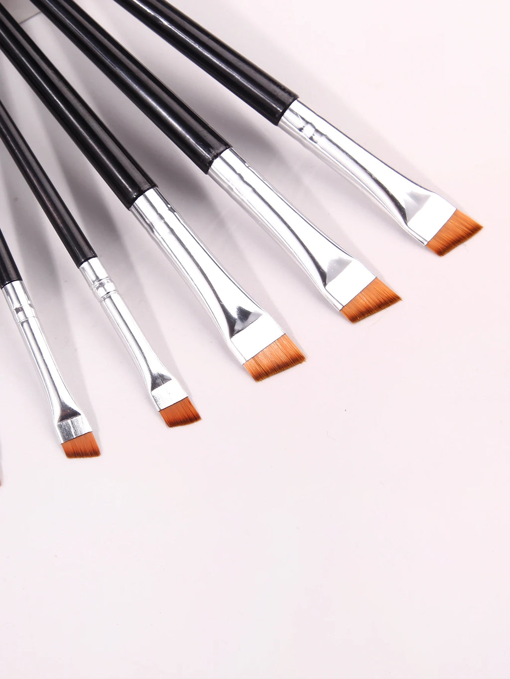 6-Piece Eye Makeup Brush Set – Eyeliner & Eyebrow Brushes Eye Makeup Brushes Nixie
