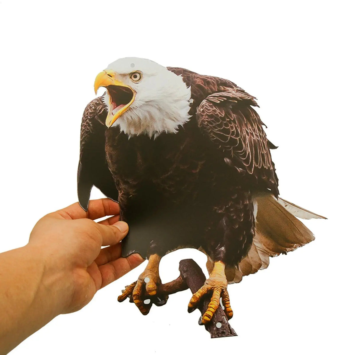 Fake Owl Decoy with Bells – Hanging Waterproof Bird Repeller Bird Repeller Decoy Nixie