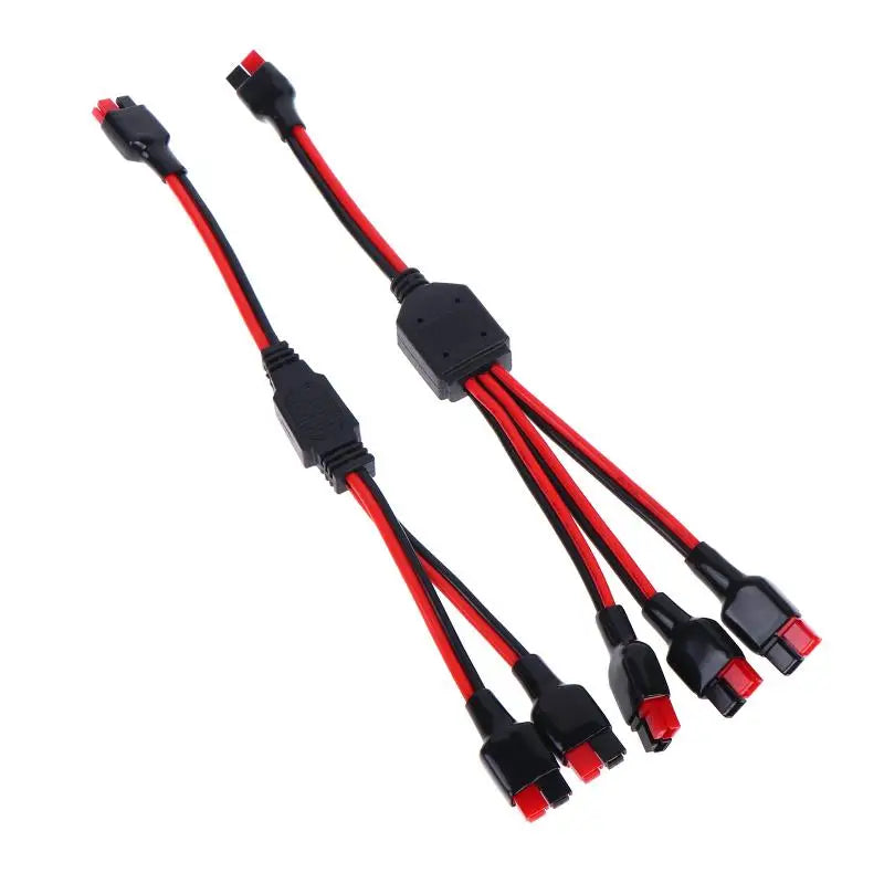 45A 14AWG Solar Panel Power Splitter Cable – 1 to 2 & 1 to 3 Solar Power Cable Nixie