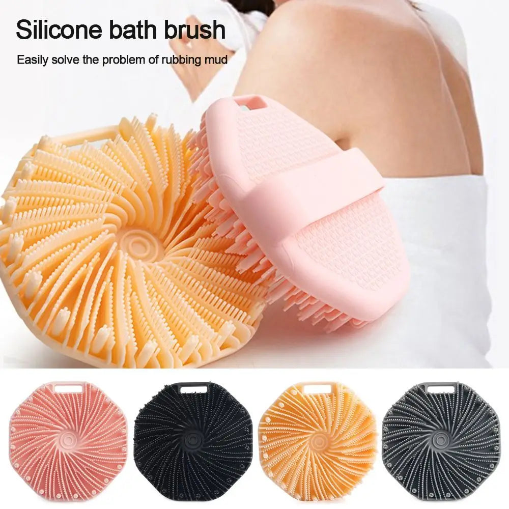 Silicone Body Scrubber Brush – Gentle Face & Body Cleansing Silicone Body Scrubber Nixie