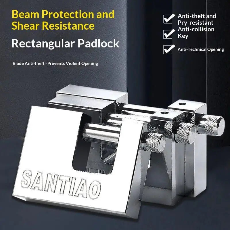 Stainless Steel Security Padlock 40–100mm | Cut-Resistant Security Padlock Nixie