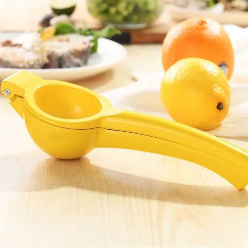 Aluminum Manual Lemon Squeezer – Portable Citrus Juicer Manual Citrus Juicer Nixie