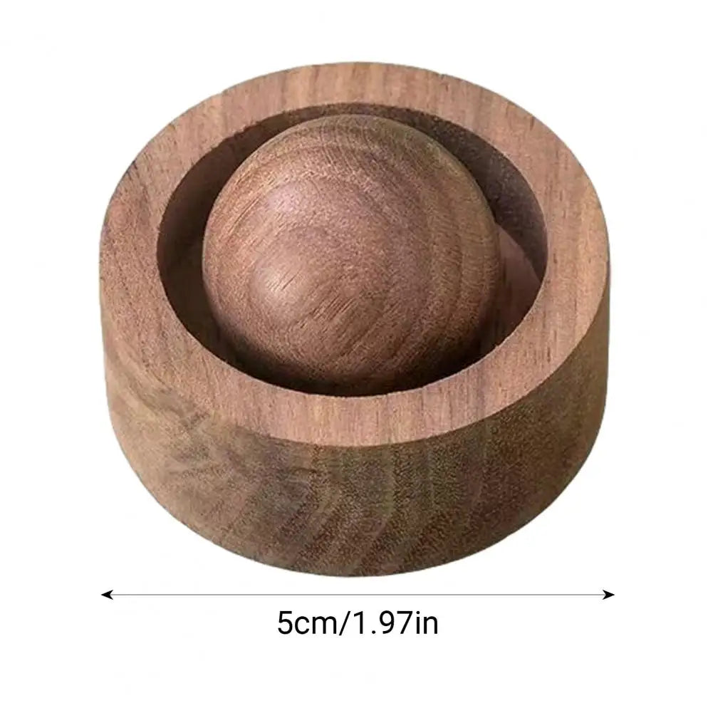 Mini Wooden Sphere Essential Oil Diffuser – No Heat Aromatherapy