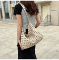 Bowknot Crossbody Bag for Women – Vintage Casual Shoulder Bag Crossbody Shoulder Bag Nixie Off-white