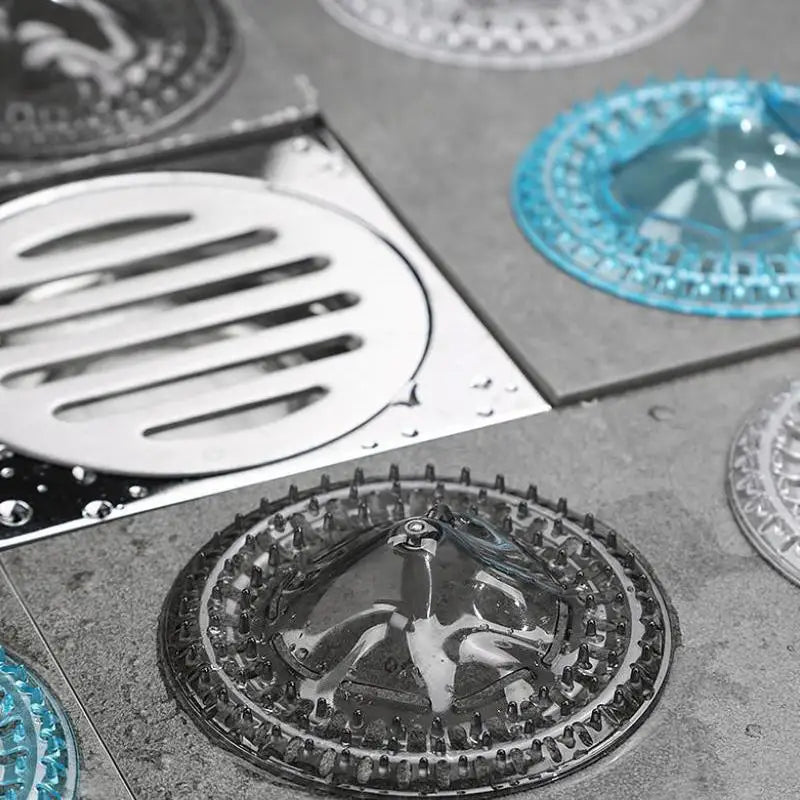 20pcs Mesh Hair Catcher Shower Floor Drain Cover – Bathroom