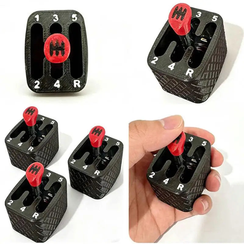 3D Printed Paddle Shifter Toy | Manual Transmission Ornament Novelty Desk Toy Nixie