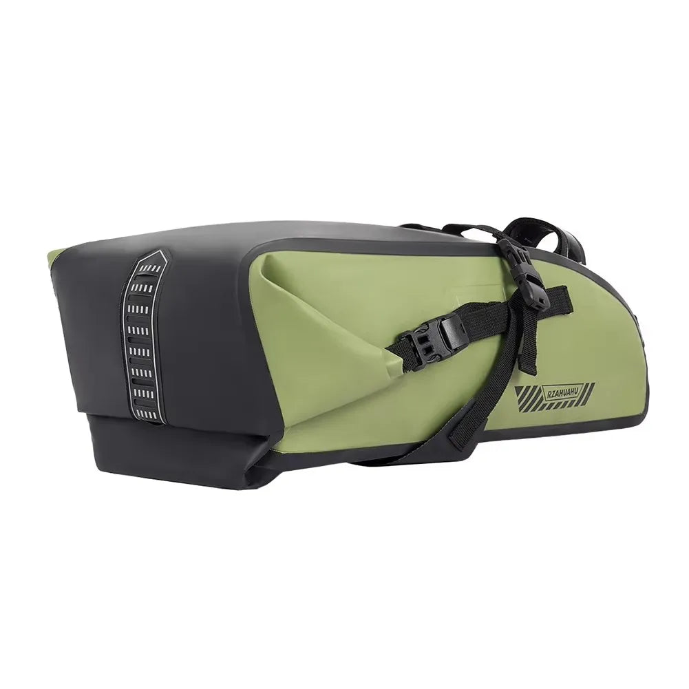 Waterproof Bike Saddle Bag 10L – MTB & Road Rear Seat Storage